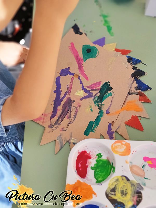 Pictura copii in stradă@PicturaCuBea