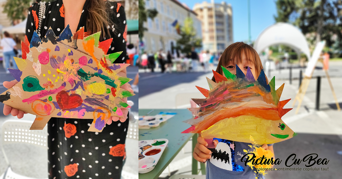 Ateliere pictură pentru copii @StreetDelivery