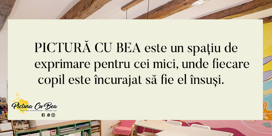 Pictura Cu Bea - spațiu de exprimare pentru cei mici